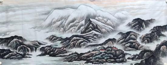 桂林市画又多直播书画定制
