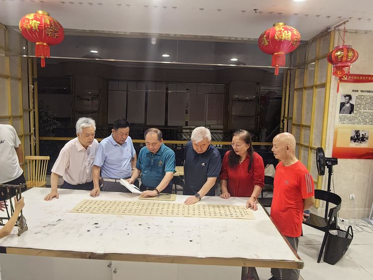 中国三亚灯笼书画艺术交流——《为祖国祈福》
