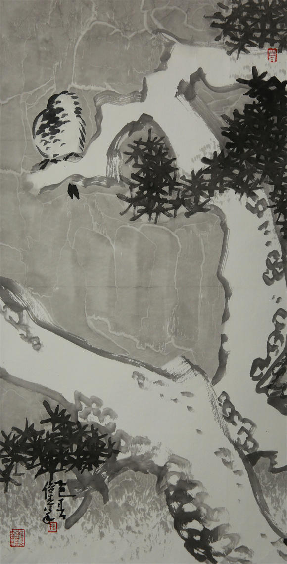 杜俊杰的花鸟画：清新雅致 妙趣横生