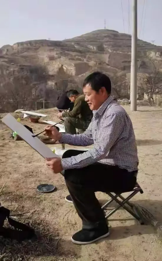 中国书画艺术楷模风云人物——秦传升/墨洒青山 妙手丹青