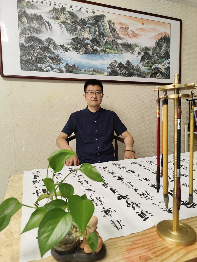 墨舞端阳｜书法家杨新博以金石之笔再现屈原风骨
