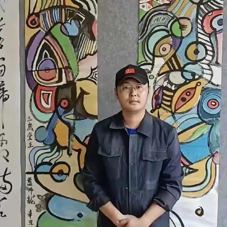 中国实力派书画艺术家蓝师龙——书画作品鉴赏【人物艺术专访】