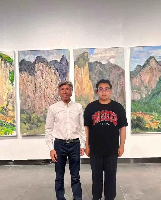 《大美中国》画家李超群：以传统笔墨勾勒时代山河