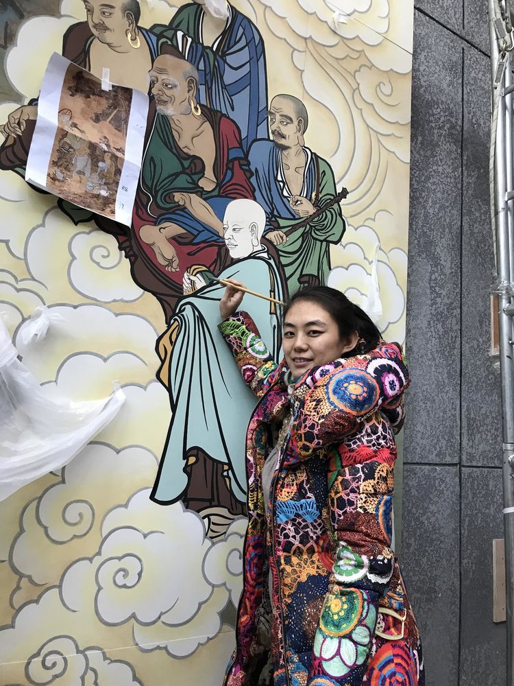 妙手丹青释禅意 空净灵明墨香远