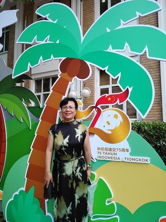 著名诗人田淑伍受邀——出席中印尼建交75周年活动