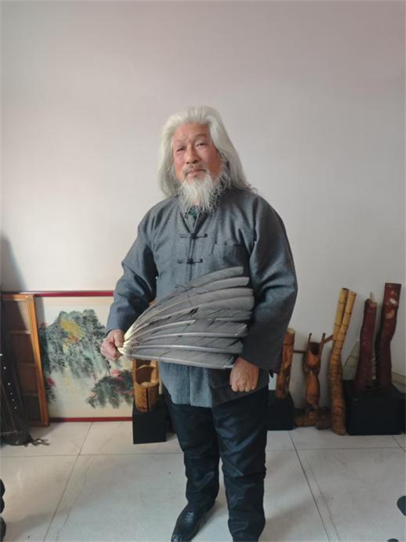与领袖同学，中国画坛巨子高希舜，他的弟子张光辉