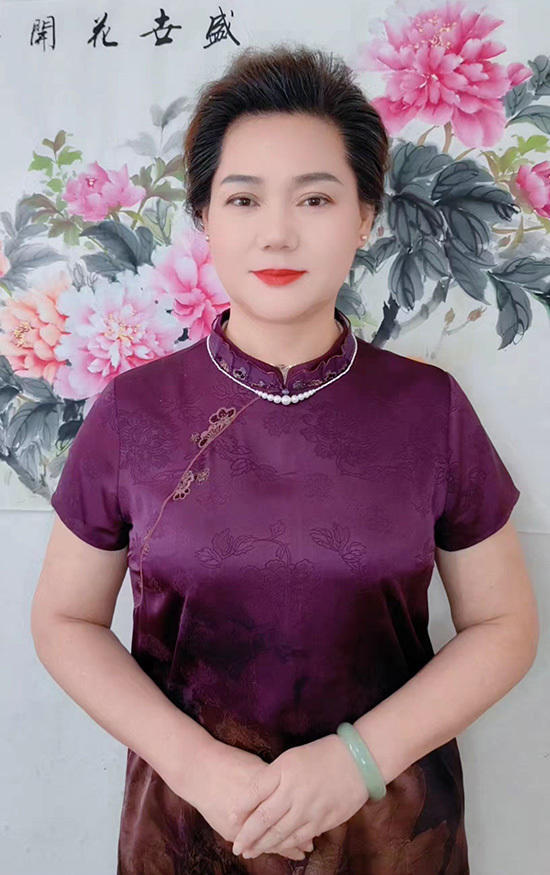 墨染芳华：书画名家贾岚兰与她的牡丹情缘